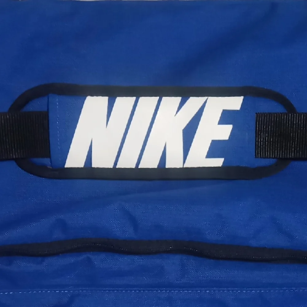 Nike Blue and Black Duffel Bag